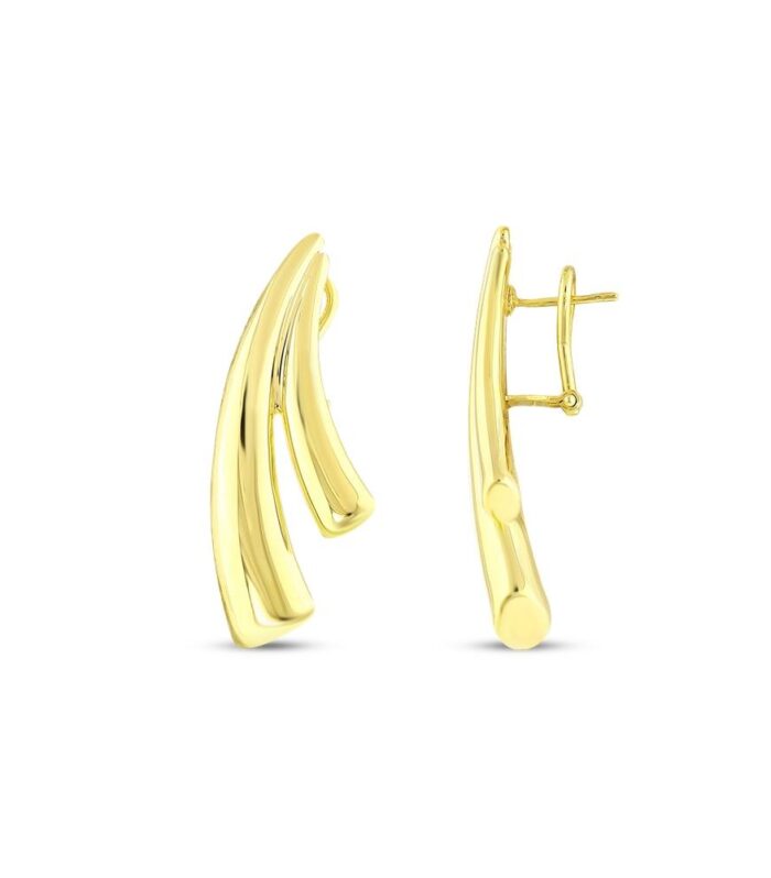 Tasarım Altın Küpe