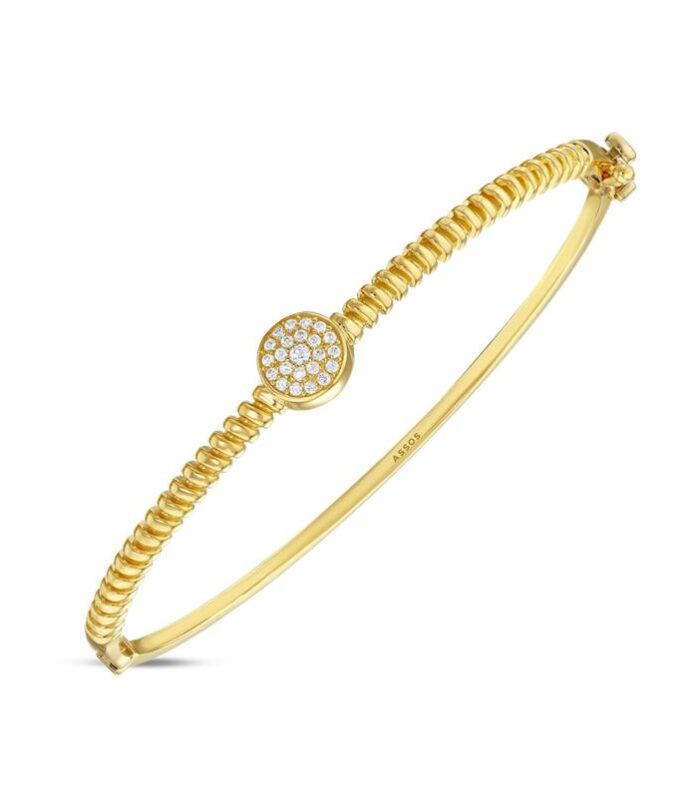 Taşlı Altın Kelepçe