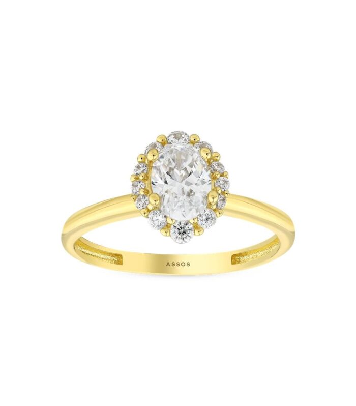 Taşlı Altın Yüzük