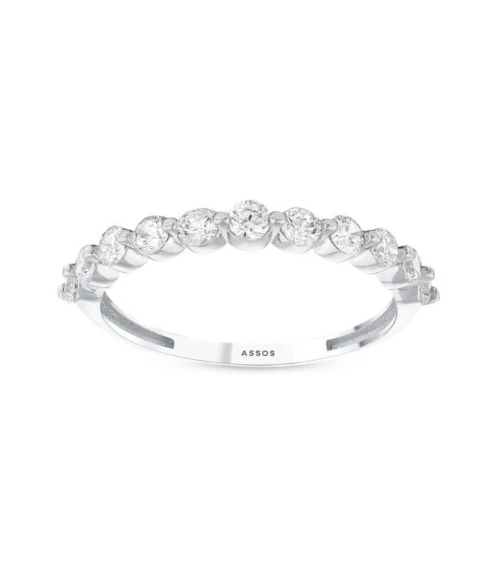 Taşlı Tasarım Altın Yüzük