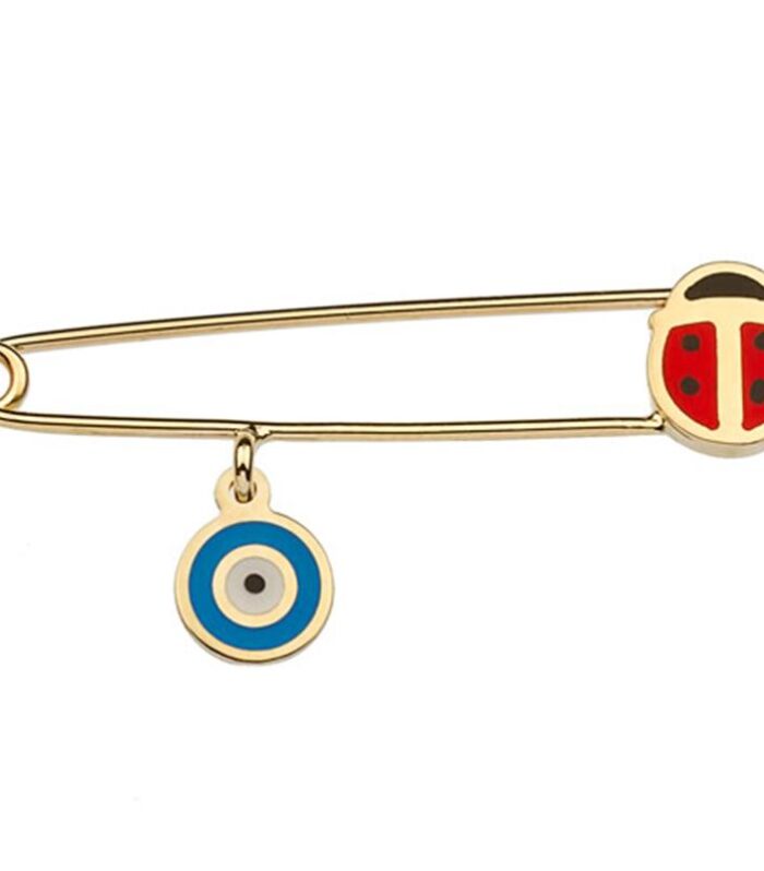 Uğur Böceği Altın Bebek İğne