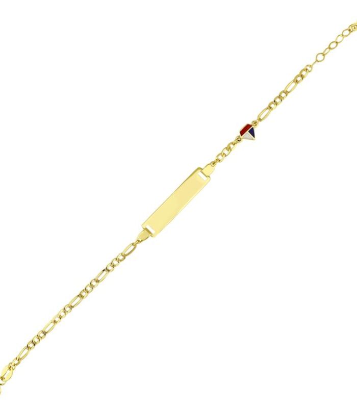 Yelken Figürlü Altın Çocuk Künye