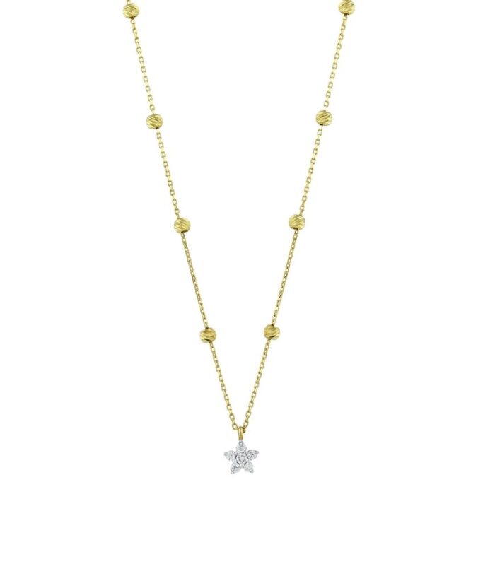 Yıldız Figürlü Altın Kolye