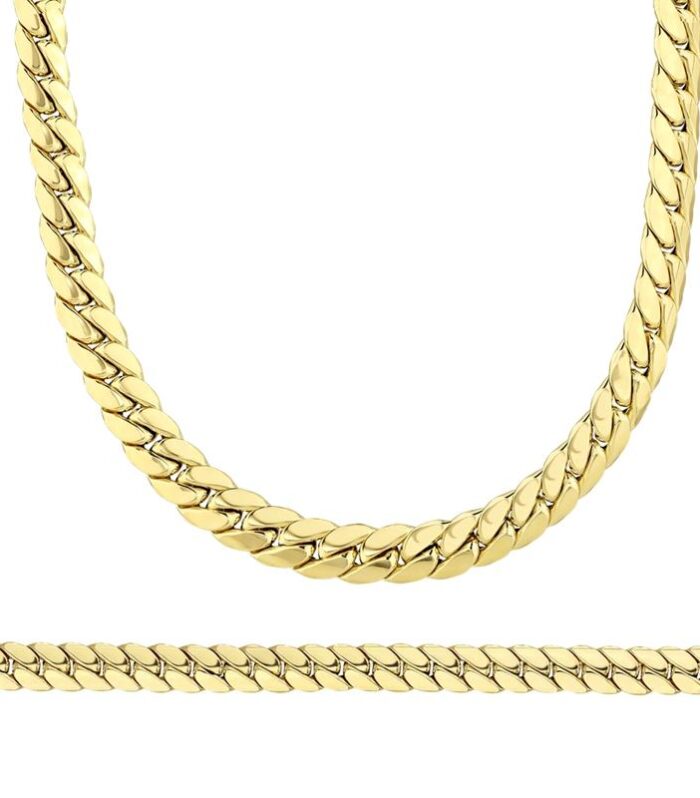 Zincir Formlu Altın Set