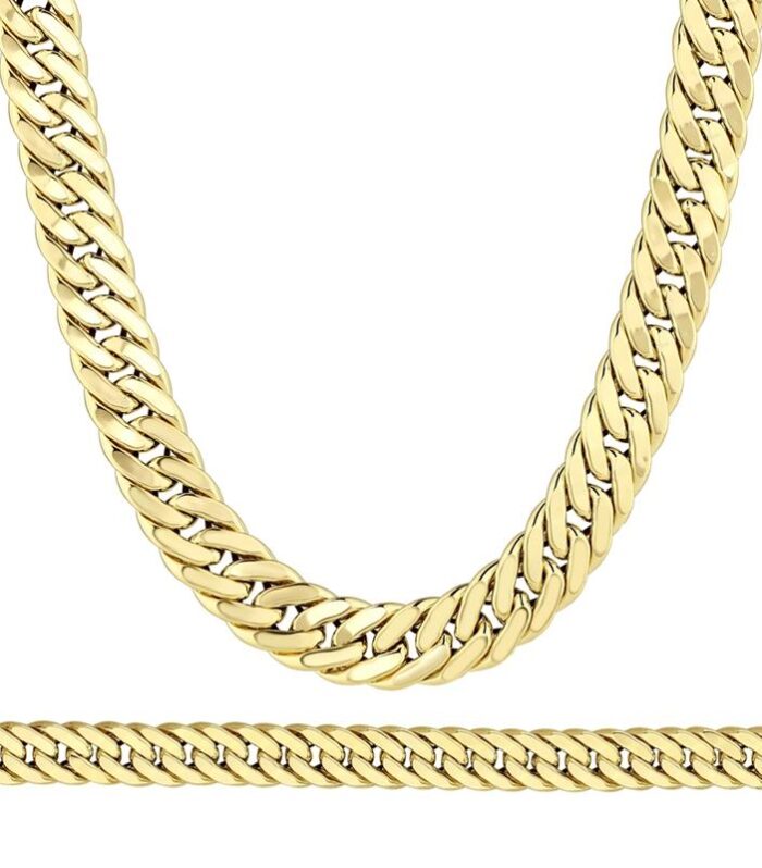 Zincir Formlu Altın Set