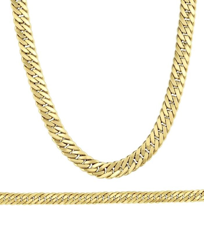 Zincir Formlu Altın Set