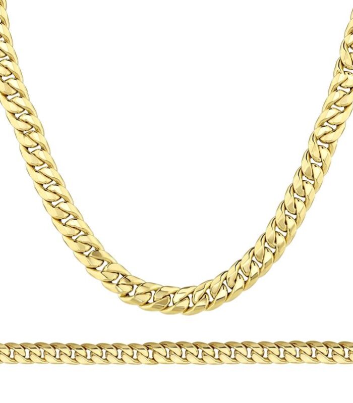 Zincir Formlu Altın Set